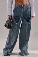 CAME INTO MY LIFE RELAXED DENIM