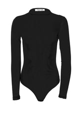 NEW BODY LONG SLEEVE MESH BODYSUIT