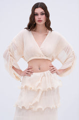 RUFFLE HEAVEN BLOUSE