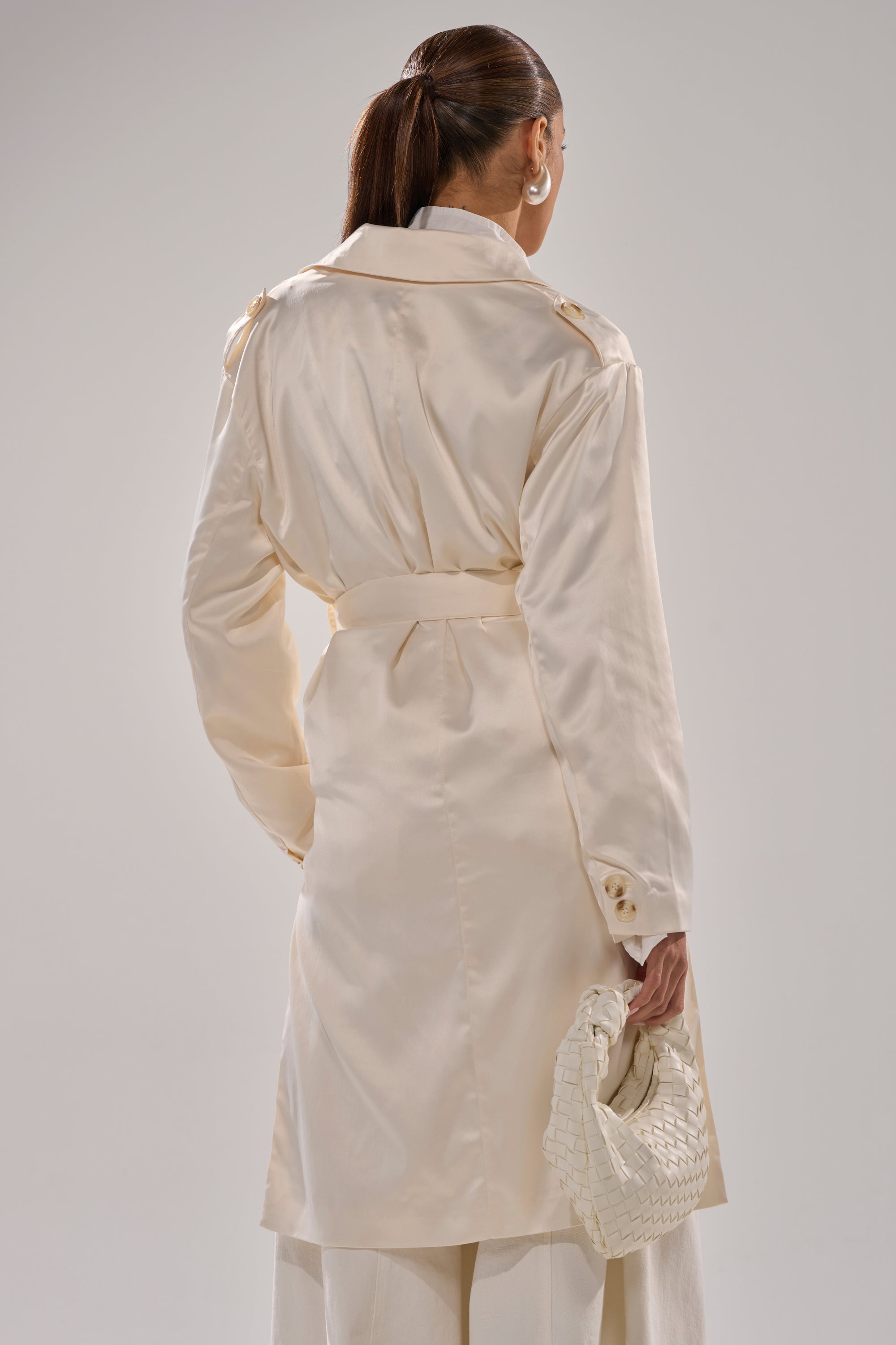 BELLISSIMA SATIN TRENCH