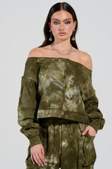 NINA CROPPED SWEATSHIRT