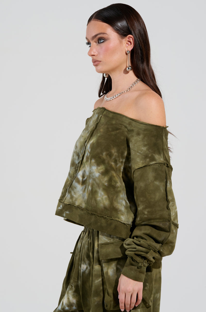 NINA CROPPED SWEATSHIRT