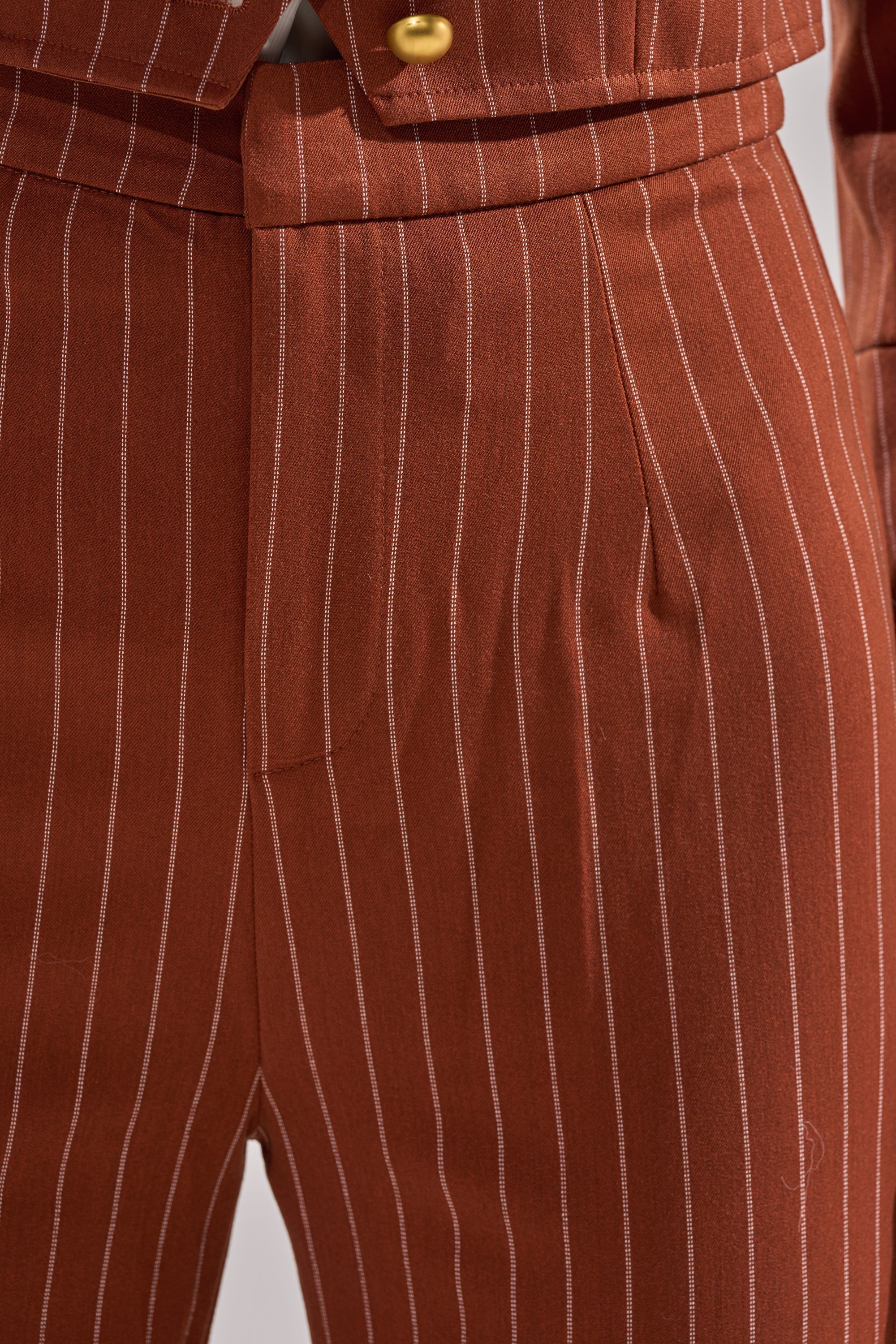 BUSINESS FIRST STRIPE TROUSER