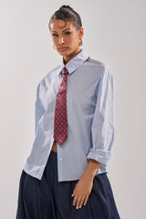 BUSINESS IN THE FRONT BUTTON DOWN