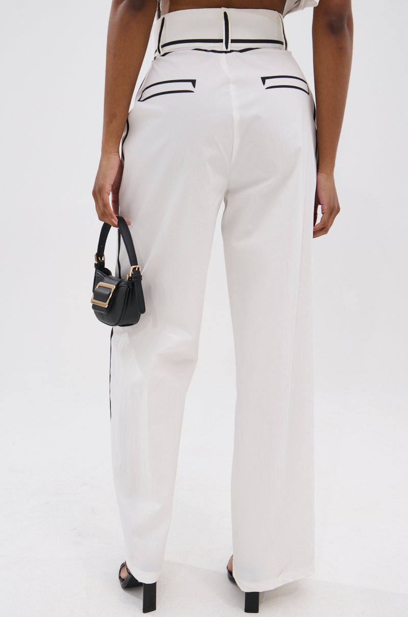 BLANK SPACE HIGH WAIST PALAZZO PANT