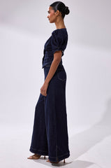 CHIC AF DENIM JUMPSUIT
