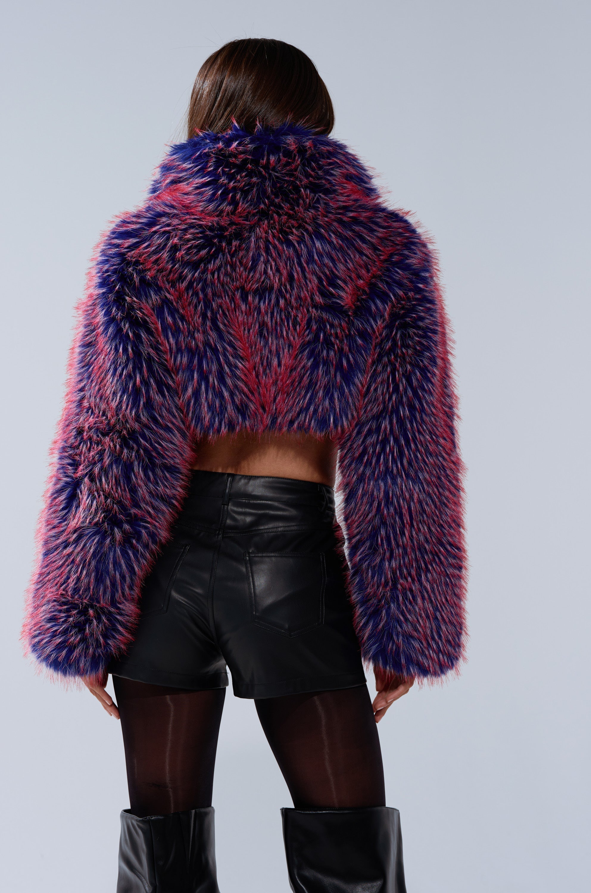 NELLIE FAUX FUR BOLERO