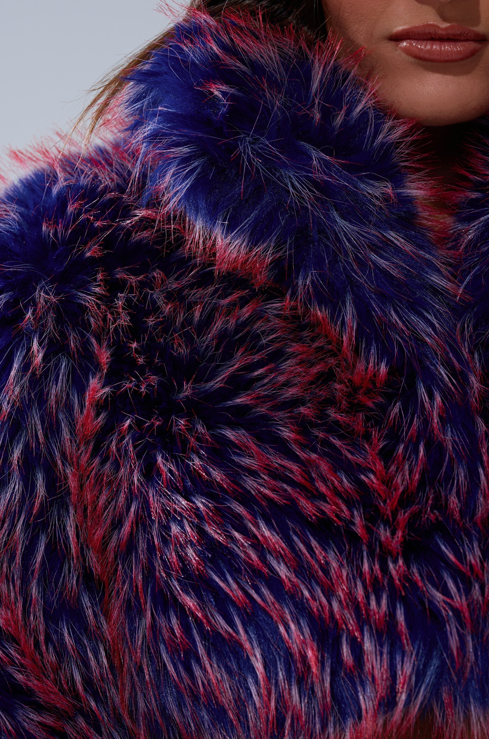 NELLIE FAUX FUR BOLERO