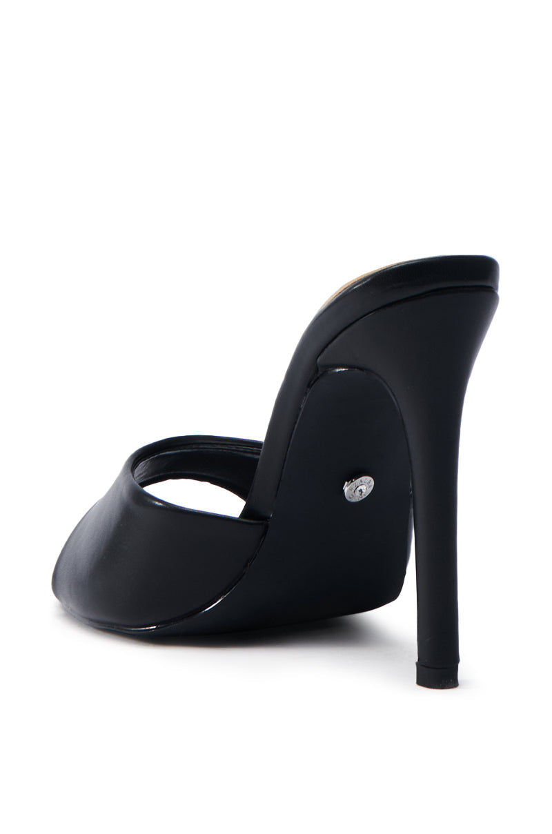 AZALEA WANG NUALA BLACK STILETTO SANDAL