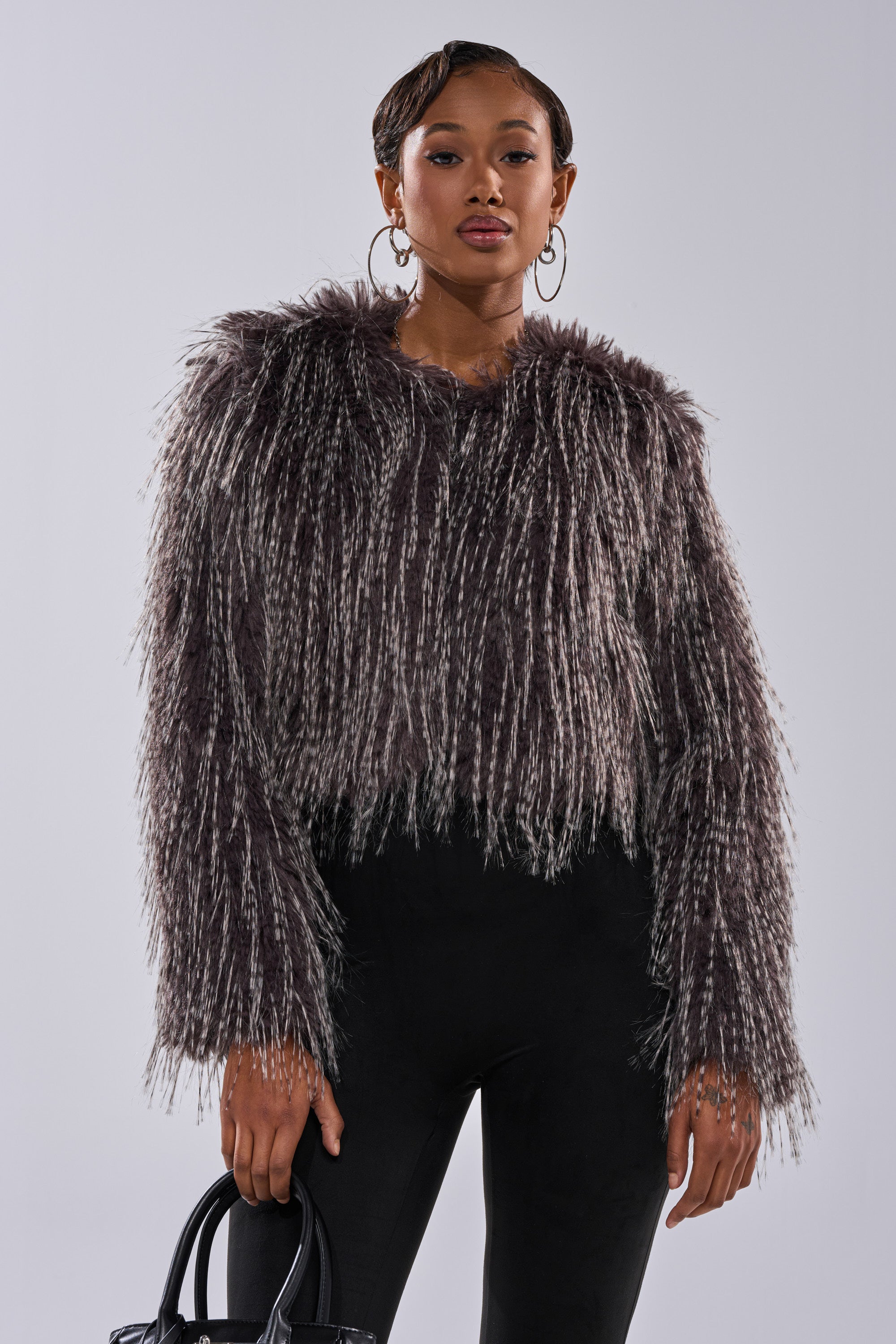 BIRDS OF A FEATHER SHAGGY FAUX FUR
