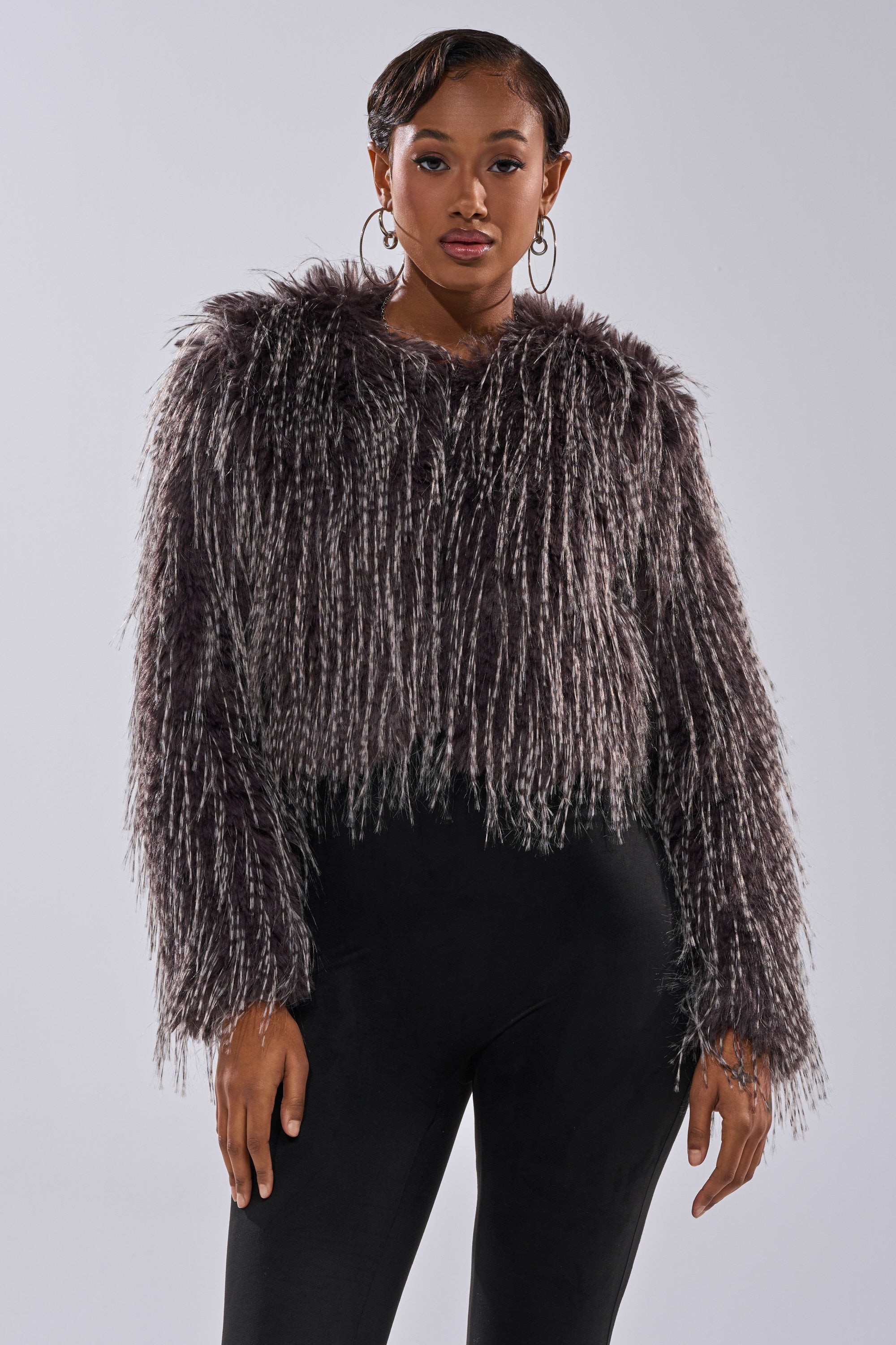 BIRDS OF A FEATHER SHAGGY FAUX FUR