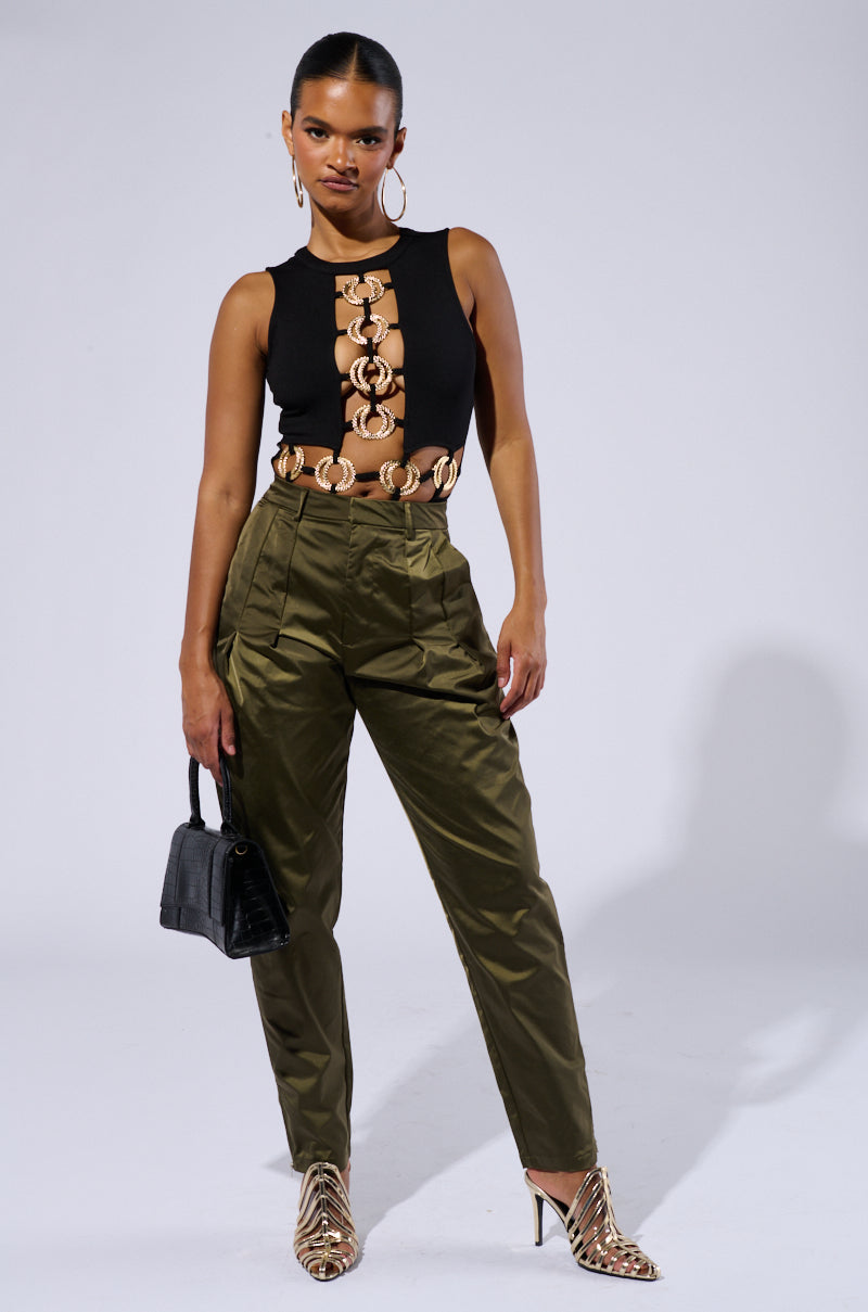 BRING IT ON CUT OUT BODYSUIT