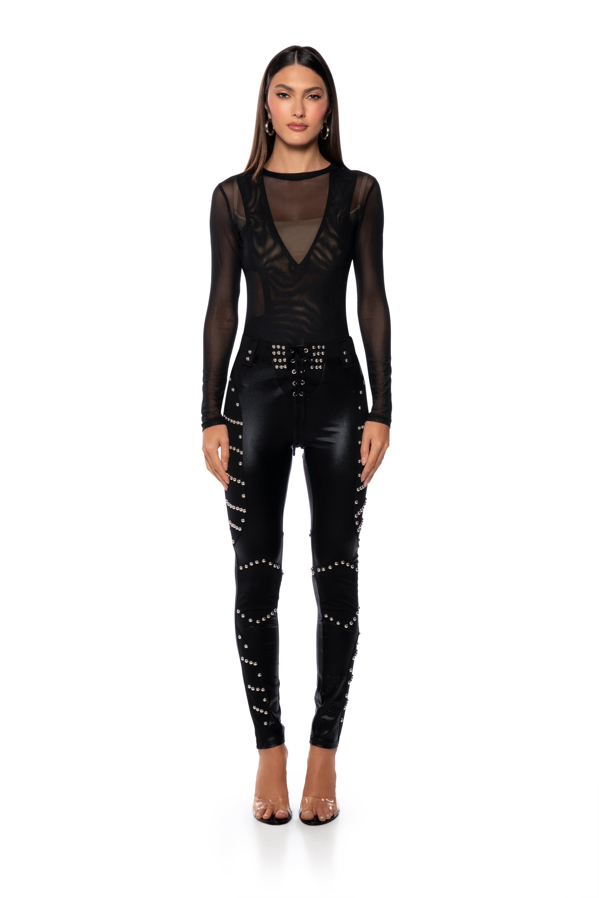 ARIANA HIGH WAISTED FASHION PANTS